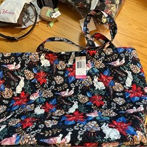Vera Bradley grand tote winter forest